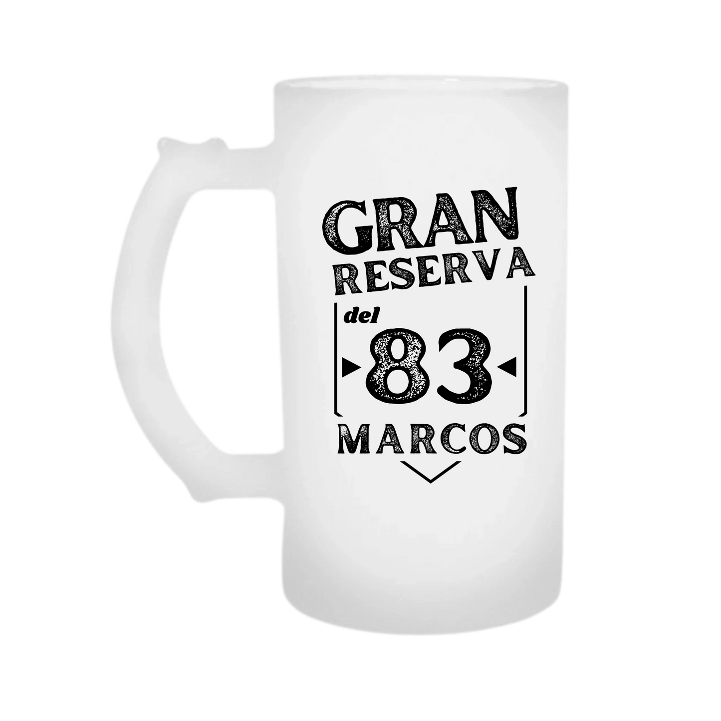 Jarra Gran Reserva con año y nombre