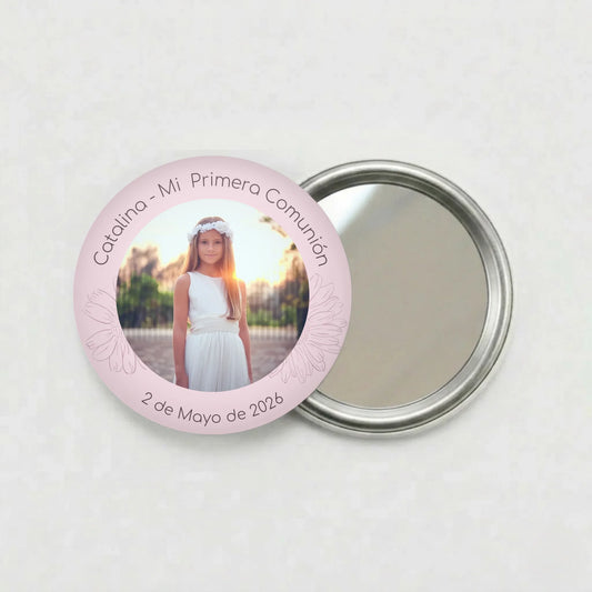 DALL·E 2024-12-12 12.19.55 - A minimalistic, clean template of a round white button badge, centered on a transparent background. The badge is plain white, with subtle shadows to g