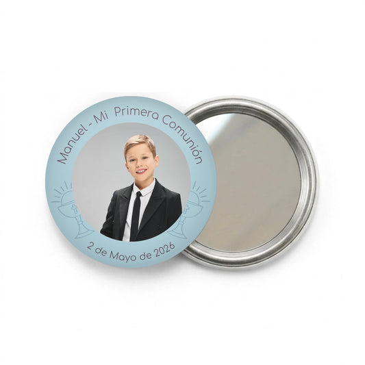 DALL·E 2024-12-12 12.19.55 - A minimalistic, clean template of a round white button badge, centered on a transparent background. The badge is plain white, with subtle shadows to g