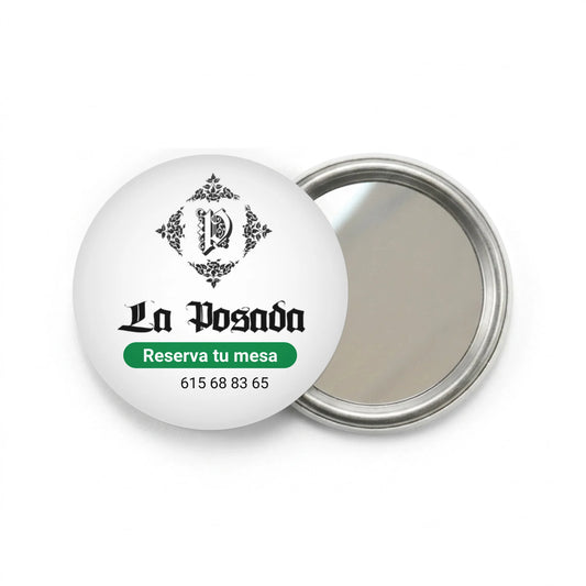 DALL·E 2024-12-12 12.19.55 - A minimalistic, clean template of a round white button badge, centered on a transparent background. The badge is plain white, with subtle shadows to g