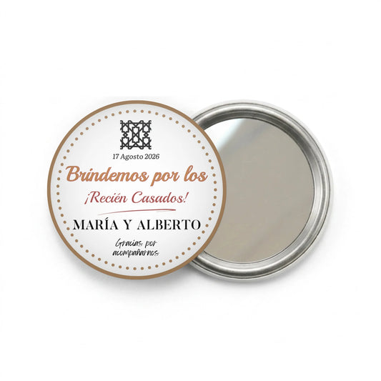 DALL·E 2024-12-12 12.19.55 - A minimalistic, clean template of a round white button badge, centered on a transparent background. The badge is plain white, with subtle shadows to g