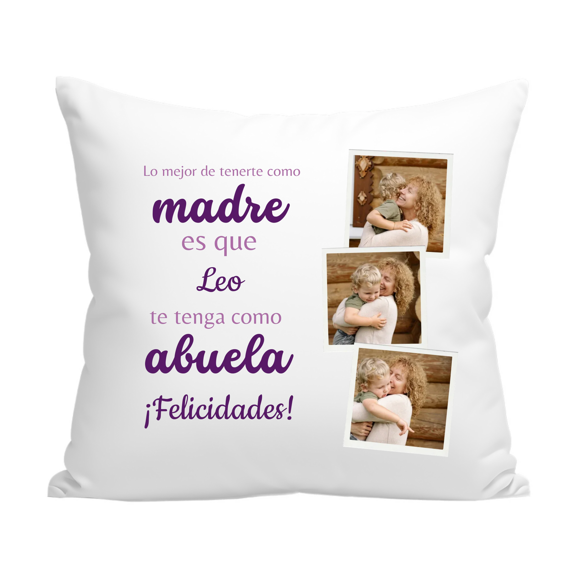 Cojín Abuela con nietos