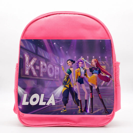 mochila-infantil-k-pop-personalizada-con-nombre-tazzea